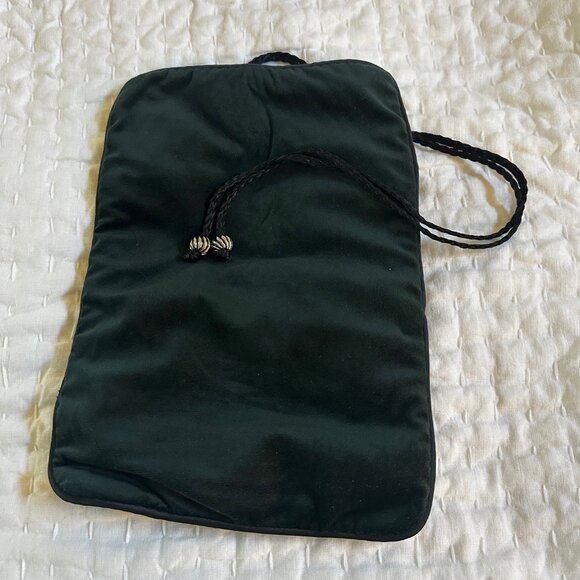 David Yurman Jewelry Roll - Velvet Green - Picture 2 of 4